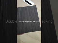 138x23 Double Color WPC Decking Boards Composite Coextrusion Floor Wood For Terrace