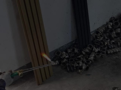 Waterproof B1 Fireproof Wpc Wallpanel Wood Composite Fluted Outdoor