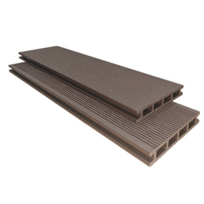 Brushed Surface WPC Flooring Ensuring Safety for Indoor and Outdoor Spaces 21*145 mm