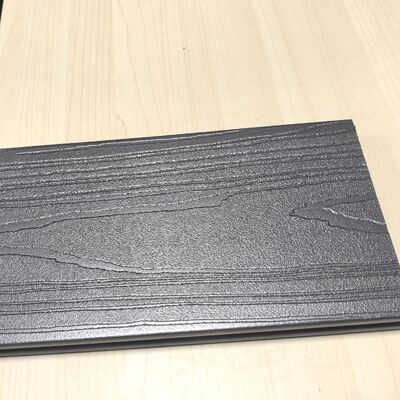 ARCHITECTURAL WPC IN LIQUID METAL FINISH GRAPHITE SILVER WPC DECKING