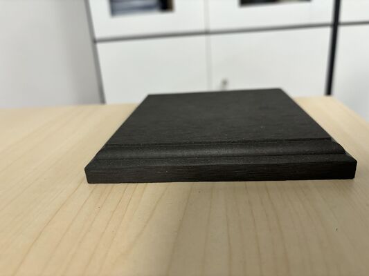 WPC Balcony Waterproof Outdoor Floor End Covering WPC Composite Deck Board End Skirting Decking WPC Deck End