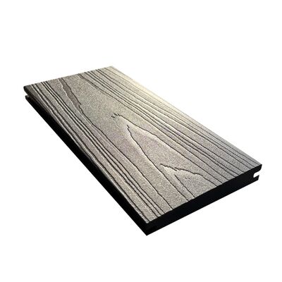 ARCHITECTURAL WPC IN LIQUID METAL FINISH GRAPHITE SILVER WPC DECKING