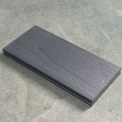 ARCHITECTURAL WPC IN LIQUID METAL FINISH GRAPHITE SILVER WPC DECKING