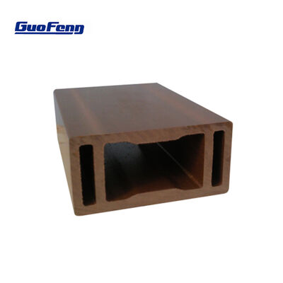 Outdoor Decorative Engineered Plastic Wood Composite Hollow WPC Fence