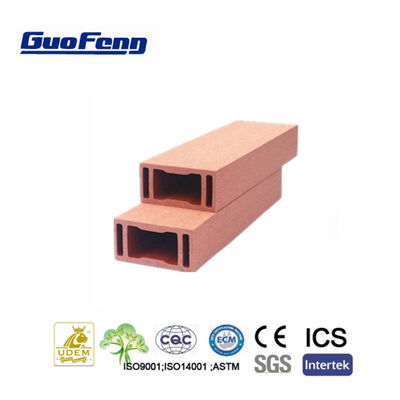 Outdoor Decorative Engineered Plastic Wood Composite Hollow WPC Fence