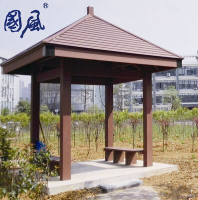 UV-Resistance Durable Outdoor WPC Pergola