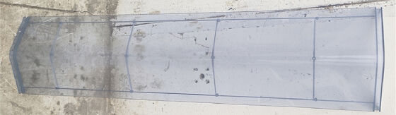 Wind Resistant Class 8 Light Transparent Roof Eco-Friendly Easy to Assemble Outdoor WPC Panel Garden Tool House