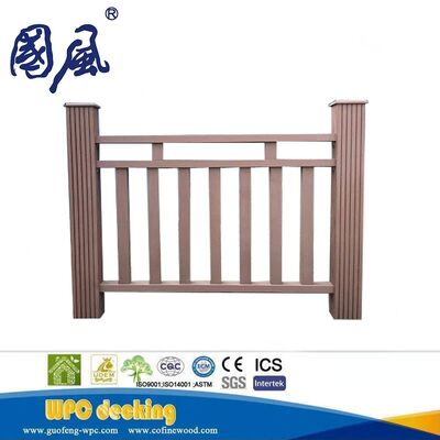 Decorative WPC Wood-Plastic Composite Fence and Rails