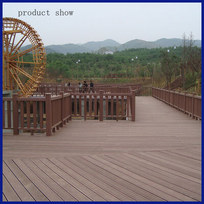 Decorative WPC Wood-Plastic Composite Fence and Rails