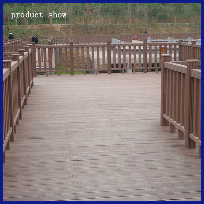 Decorative WPC Wood-Plastic Composite Fence and Rails