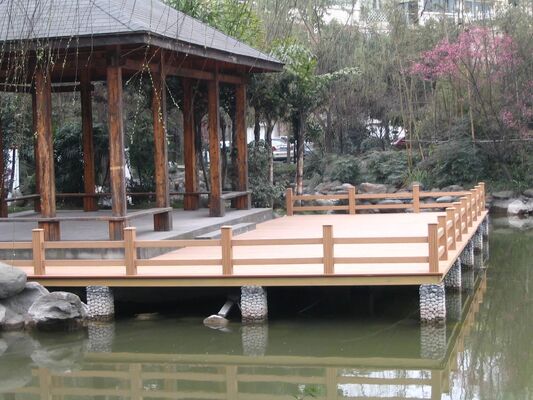 Hot-Selling WPC Wood-Plastic Composite Handrails Safe, Durable, Mothproof and Anticorrosive, High-Quality Railing Posts