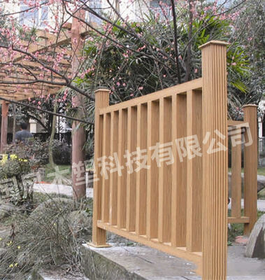 Capped Composite Fence 200*200mm Recycled WPC Fence Post