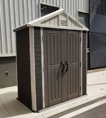 Wind Resistant Class 8 Light Transparent Roof Eco-Friendly Easy to Assemble Outdoor WPC Panel Garden Tool House