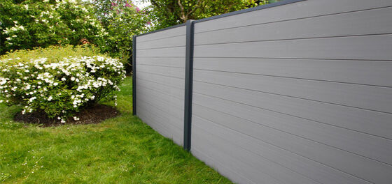                    Weatherproof WPC Fencing Panel Low-Upkeep for Commercial Yard              