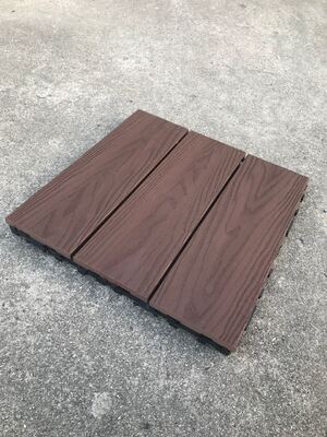 Interlocking WPC Floor Tiles for Patio, Bug Proof, Durable Finish, 10 Year Guarantee