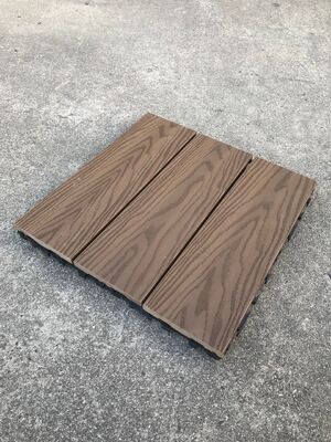 Interlocking WPC Floor Tiles for Patio, Bug Proof, Durable Finish, 10 Year Guarantee