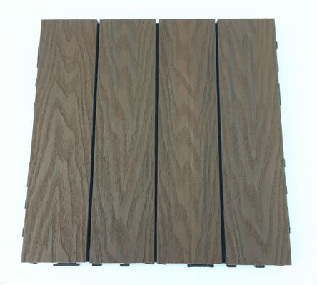 Self Locking WPC Tiles for Garden, No Tools Needed, Bug Resistant