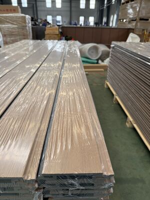 UV-Resistant WPC Cladding Outdoor Decoration Coextrusion WPC Wall Panel