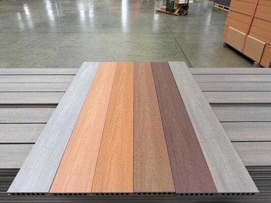 Wholesale Waterproof Swimming Pool Dual Color Coextrusion Wpc Wood Plastic Composite Decking