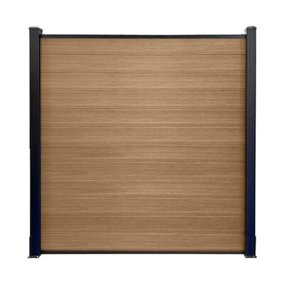 Durable Wood Plastic Composite Wpc Fence Home Garden Fence Panels Better Than Vinyl Pvc Fence