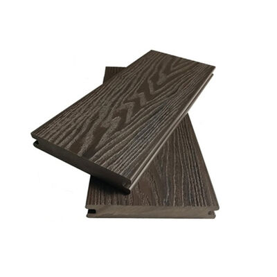 Outdoor Solid WPC Co-Extrusion Capped Composite Decking for Garden