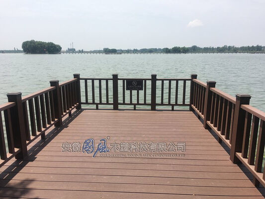 Outdoor Cheap Co Extrusion Plastic Wood Composite Decking WPC Flooring