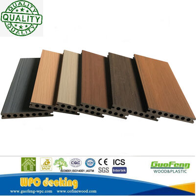 Co-Extrusion Wood Plastic Composite Decking for Outdoor Flooring Waterproof