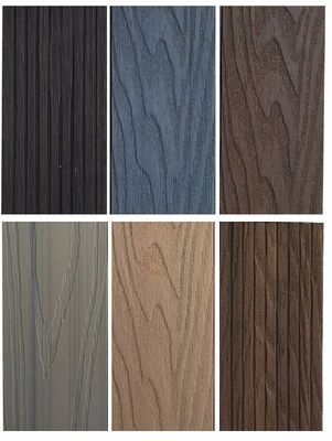 Co-Extrusion Wood Plastic Composite Decking for Outdoor Flooring Waterproof