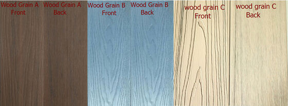 Easily-Installed HDPE Wood Texture Wood Plastic Composite Decking with Ce, Fsc Certificates
