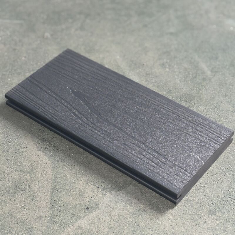 ARCHITECTURAL WPC IN LIQUID METAL FINISH GRAPHITE SILVER WPC DECKING