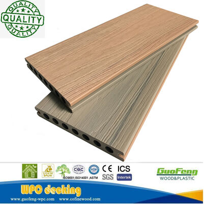 Co-Extrusion Wood Plastic Composite Decking for Outdoor Flooring Waterproof